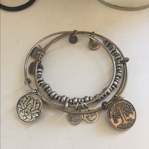 Alex and Ani bracelet set